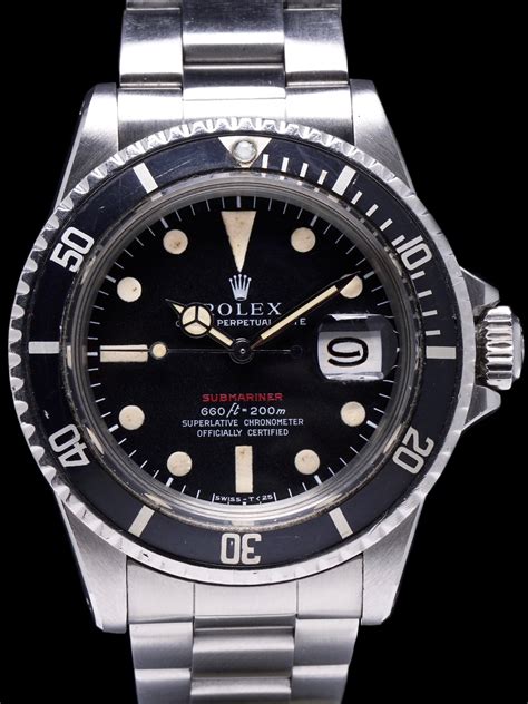 1972 rolex submariner value|rolex 1680 red submariner years.